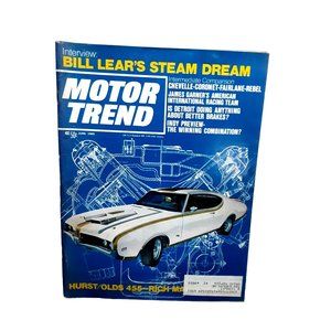 Motor Trend Magazine June 1969 Bill Lear Steam Dream Chevelle Indy Preview